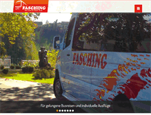 Tablet Screenshot of fasching-reisen.at